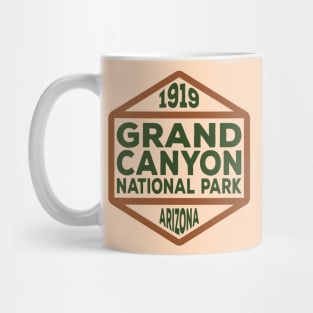 Grand Canyon National Park badge Mug